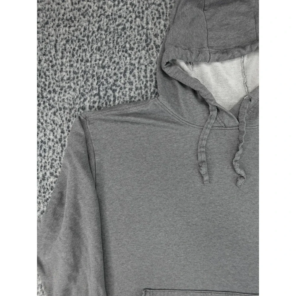 Nike Hoodie Women 3X Grey French Terry‎ High-Low Split Hem CT6681-071
